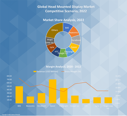 Head Mounted Display (HMD) Market