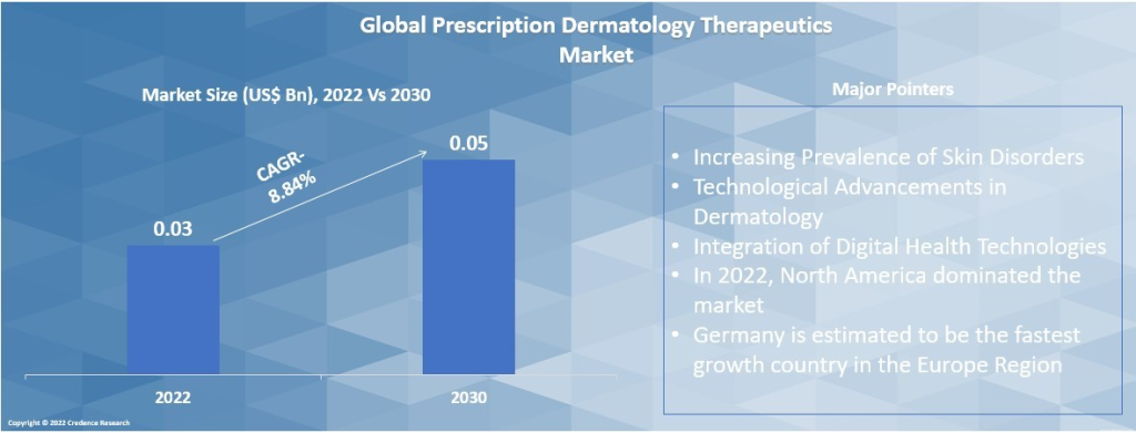 Prescription Dermatology Therapeutics Market Pointers