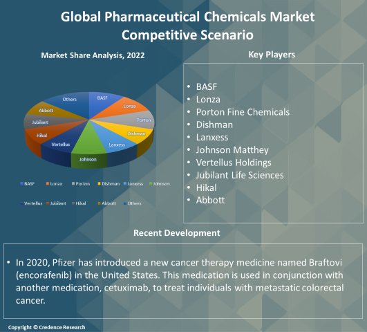 Pharmaceutical Chemicals market competitive scenario