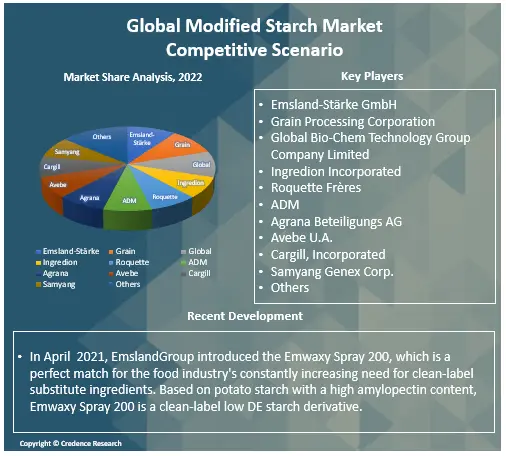 Modified Starch Market Report